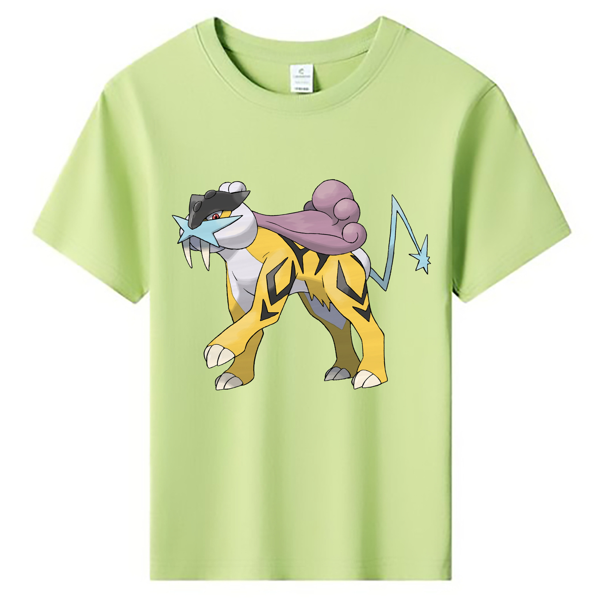 （画像用） ポケットモンスター Pokémon 綿100％キッズTシャツ（フロントプリント）